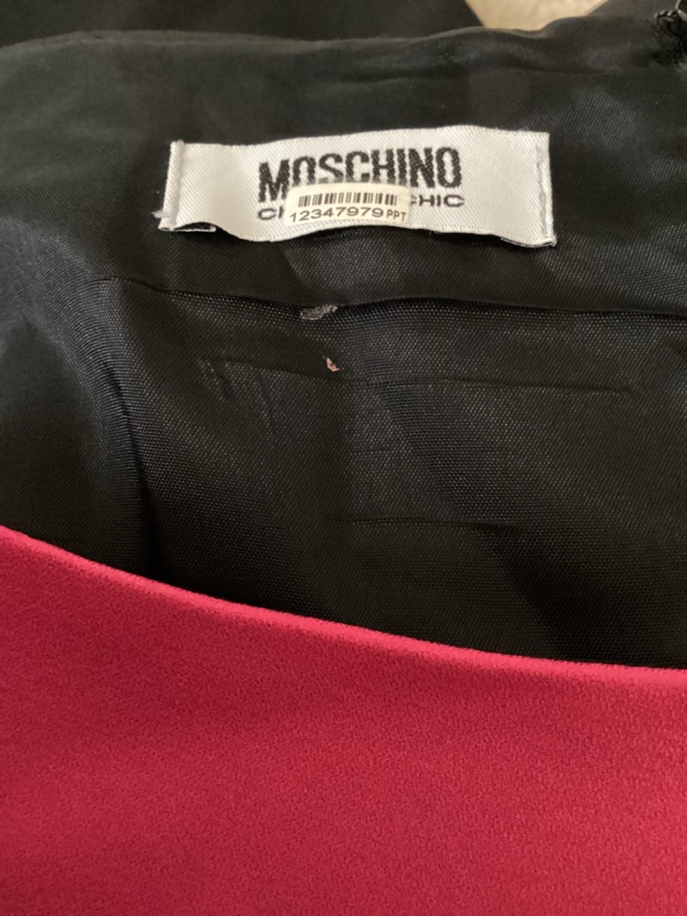 Moschino Cheap & Chic Rare Unique Fun Goose Geese Animal Print Mini Dress - Picture 3 of 4